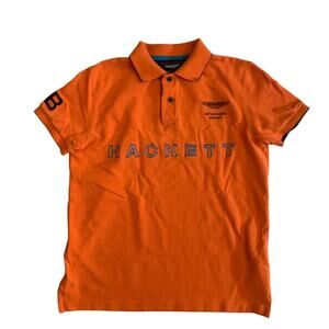 Aston Martin Racing Youth Kids Size 13/14 Short Sleeve Hackett Polo Shirt